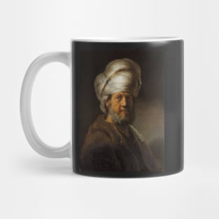 Man in oosterse kleding - Rembrandt Harmenszoon van Rij Mug